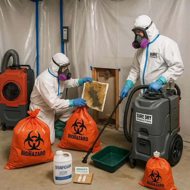 Contaminated Water Handling Protocols process in Factoryville, PA